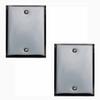 2 Switchplate Chrome Single Blank | Renovator's Supply view 1