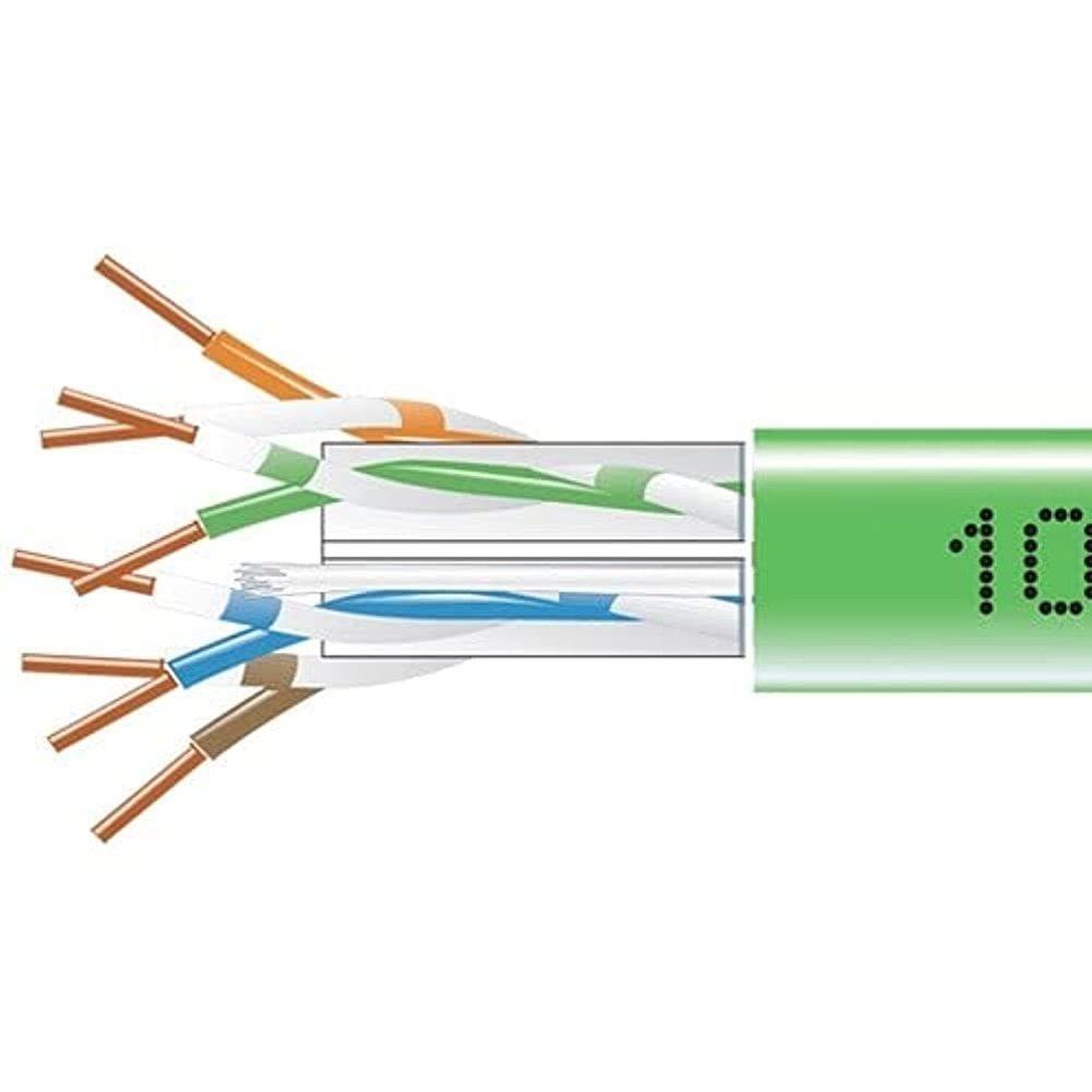 1000FT CAT6 GREEN SOLID BULK