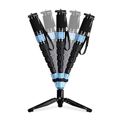 GOWE Professional Lightweight Carbon Fiber Video Camera Monopod Tripod with Carrying Bag For Canon Nikon SLR DSLR Camera