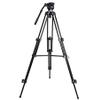 GOWE 1.8m Fluid head video tripod dslr camcorder professional tripod 6kg bear weight with Fluid Bowl Pan Head Carry Bag view 1