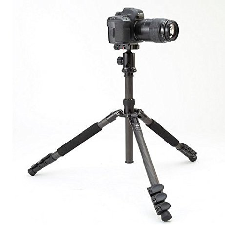 GOWE Professional Portable Carbon Fiber Tripod for DSLR Camera + K10X Ball Head + Tripod Bag/Flexible Camera Stand