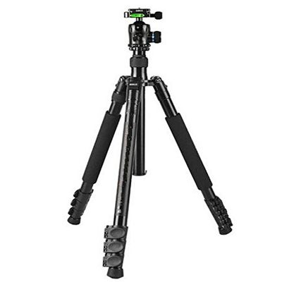 GOWE Professional SLR Camera Tripod + Ball Head Quick Release Plate Portable Tripod Monopod Alpenstock 3in1