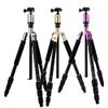 GOWE Multicolor Cool Professional Portable Stable Aluminum Travel Tripod+Ball Head 4 Sections For DSLR Camera view 1