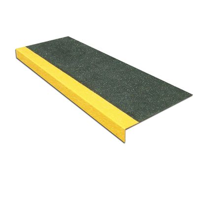 Med Grit Step Covers - Black & Yellow Medium 48" X 10"
