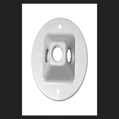 Sigma Electric Round Plastic Lampholder Cover
