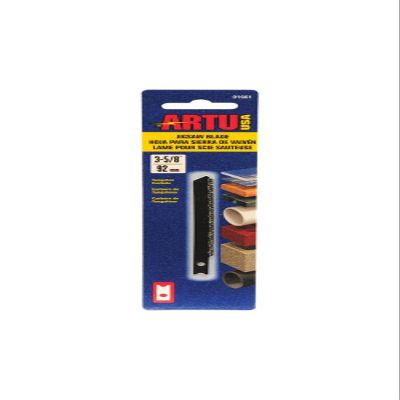 ARTU 3-5/8 in. Tungsten Carbide U-Shank Jig Saw Blade Assorted TPI 4 pk