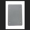 Sigma Electric Square Plastic 2 Gang Flat Box Cover for Wet Locations view 1