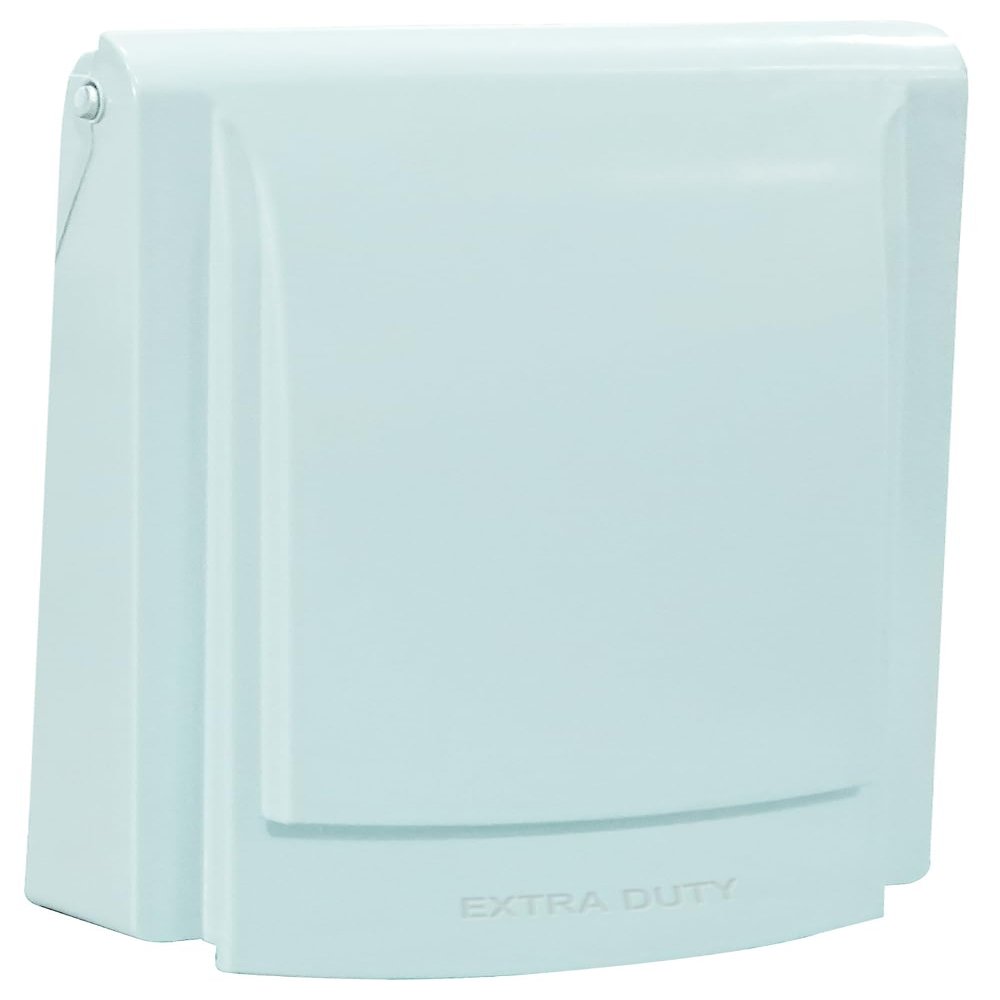 Sigma 14440WH Weatherproof Slimline In Use Vertical Receptacle Cover, White