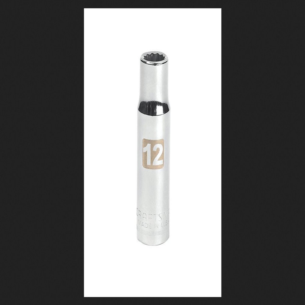 Sears Brand Management Corp Cm Sckt 1/2Dr12Mm12Ptdp, Sears Brand Management Corp