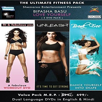 Bipasha Basu Love Yourself (Set of 3 DVD) by Bipasha Basu