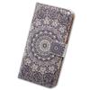 Bcov Case for iPod Touch 7/iPod Touch 6,Bcov Grey Mandala Pattern Wallet Flip Leather Cover Case with Credit Card ID Card Slot Holder Kickstand for iPod Touch 7/6/5 view 4
