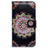 Bcov Case for iPod Touch 7/iPod Touch 6,Bcov Colorful Mandala Flower Wallet Flip Leather Cover Case with Credit Card ID Card Slot Holder Kickstand for iPod Touch 7/6/5 view 1