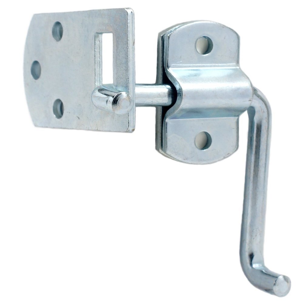 Boxer 4 Set Truck Corner Gate Latch Sets w/Bolts & Screws - Truck Stake Bed Latches Bracket Set for Utility Trailer, Stake Body Gates, Sheds, Wood, Trucks, & Trailers - Heavy Duty