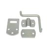 Boxer 4 Set Truck Corner Gate Latch Sets w/Bolts & Screws - Truck Stake Bed Latches Bracket Set for Utility Trailer, Stake Body Gates, Sheds, Wood, Trucks, & Trailers - Heavy Duty view 2