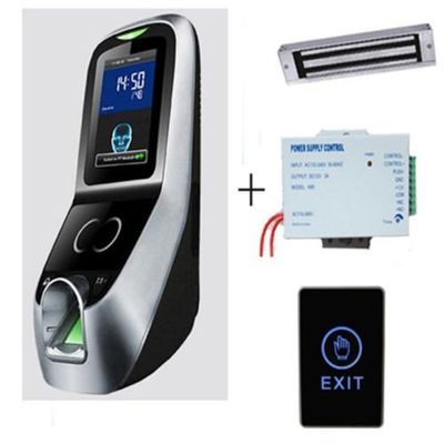 Iface7 Face&Fingerprint Access Control Kit + Power Supply+ 280KG Magnetic Lock