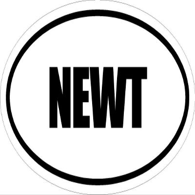 Beach Graphic Pros 6" Printed Euro Style Oval Newt Decal Sticker dcor Impact Font Style.