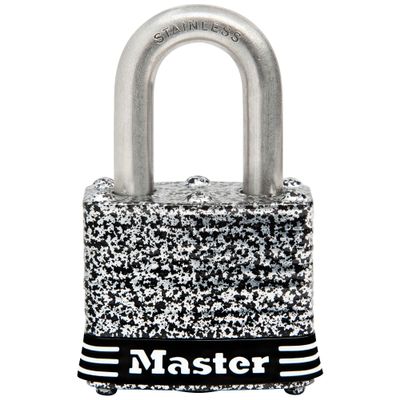 Master Lock Padlock 1 9/16 inches Pin Tumbler Keyed Dual Ballbearing