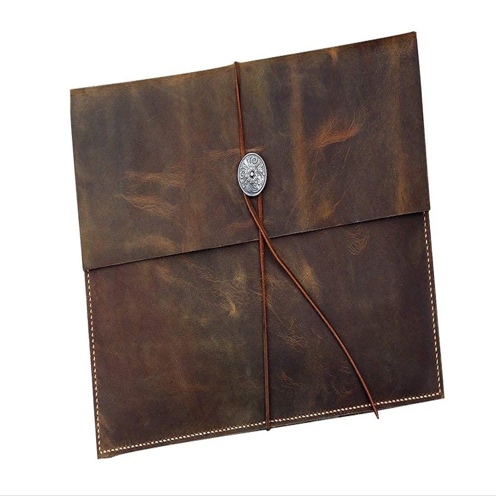 Handmade Genuine Leather Laptop Sleeve Case for MacBook 13-14 Inch,Perfect for Work, Travel, and Office.Personalized Leather case Bag for 2024 MacBook air 15/16 pro -MAC005CZ
