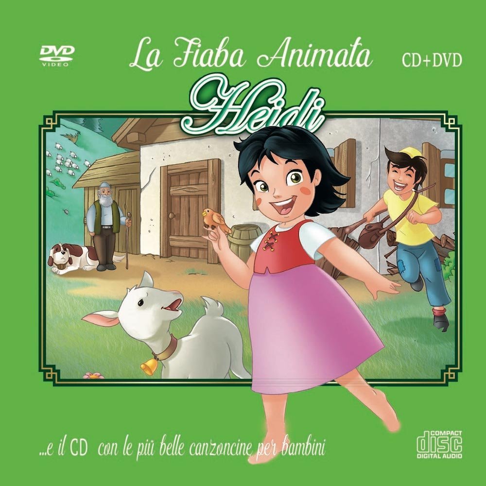 Le Pi Belle Canzoncine & Fiabe Cd Audio + DVD Di heidi Idea Regalo per bambini e Per Feste di Compleanno