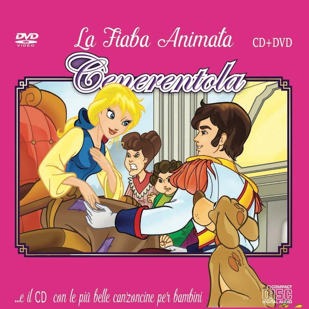 Le Pi Belle Canzoncine & Fiabe CD Audio + DVD di Cenerentola Idea Regalo per bambini e Per Feste di compleanno