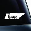 #3 Home Tennessee State Nashville Symbol Sticker Decal Car Truck Window Computer Laptop (White) view 1