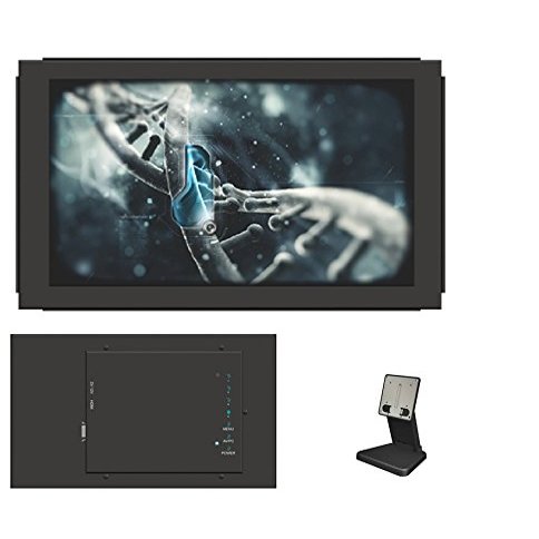 YILETEC 10.1" METAL FRAME YL-1012MCT 16:9 1024X600 CAPACITIVE MULTI-TOUCH SCREEN WITH HDMI,VGA AND COMPOSITE INPUT +VESA FOLDABLE MOUNT