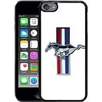 iPod Touch 6 Case,Mustang Shelby Cobra 2 Black Hybrid [Scratch/Dust Proof] Armor Defender Slim Shock-Absorption Bumper Case for iPod Touch 6 / iPod Touch 6th