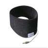 SleepPhones Classic Headphones | Ultra Thin Speakers in Lightweight & Comfortable Headband | 4 Foot Braided Cable Connects to Audio Devices | Best for Insomnia | (Large, Midnight Black Fleece) view 1