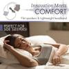 SleepPhones Classic Headphones | Ultra Thin Speakers in Lightweight & Comfortable Headband | 4 Foot Braided Cable Connects to Audio Devices | Best for Insomnia | (Small, Soft Gray Fleece) view 3