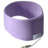 SleepPhones Classic Headphones | Ultra Thin Speakers in Lightweight & Comfortable Headband | 4 Foot Braided Cable Connects to Audio Devices | Best for Insomnia | (Large, Quiet Lavender Fleece) view 1