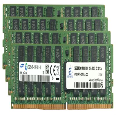 Adamanta 128GB (4x32GB) Server Memory Upgrade Compatible for SuperMicro SuperWorkstation SYS-7048A-T DDR4 2133MHz PC4-17000 ECC Registered Chip 2Rx4 CL15 1.2v DRAM RAM