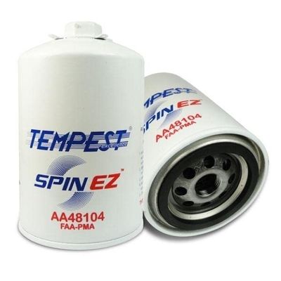 Tempest AA48104 Aviation Spin-On Oil Filter FAA8130-3 Full Traceability, EasyRemove Seal, SPIN EZ Coating, Aerocore High Capacity, FAAPMA Certified, ENGINE, AIRPLANE