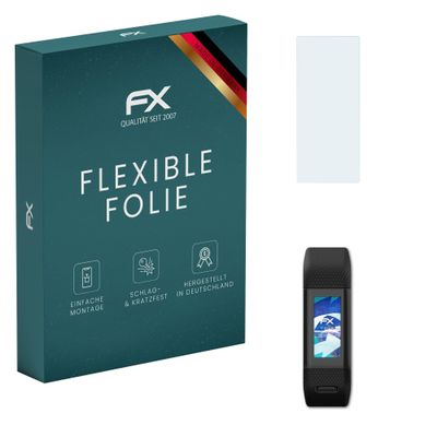 atFoliX Screen Protector compatible with Garmin Approach X40 Protector Film, ultra clear and flexible FX Screen Protection Film (3X)