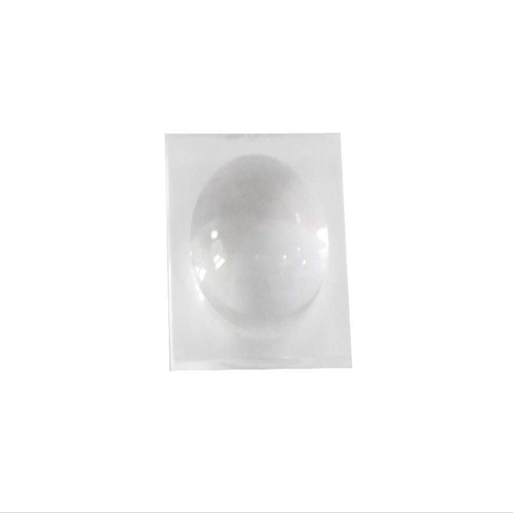 18mm Square Lens for Led 18mm Smooth biconvex Lens Optical Focusing Lens Pack of 10