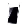 GE Flat Panel Indoor HD Digital TV Antenna, Long Range Smart TV Antenna, Supports 4K 1080P HD Smart TV VHF UHF, Extendable Dipole Rabbit Ears, Adjustable Stand, 5ft Coax HDTV Cable, 33681 view 1