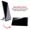 GE Flat Panel Indoor HD Digital TV Antenna, Long Range Smart TV Antenna, Supports 4K 1080P HD Smart TV VHF UHF, Extendable Dipole Rabbit Ears, Adjustable Stand, 5ft Coax HDTV Cable, 33681 view 4