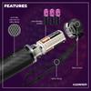Kobra UV Black Light Flashlight 395nm - 100 LED Portable UV Light & Black Light for Pet Urine Detection - Home or Hotel Bed Bugs, Leaks & Counterfeit Money Inspection - 18W, (Black) view 4