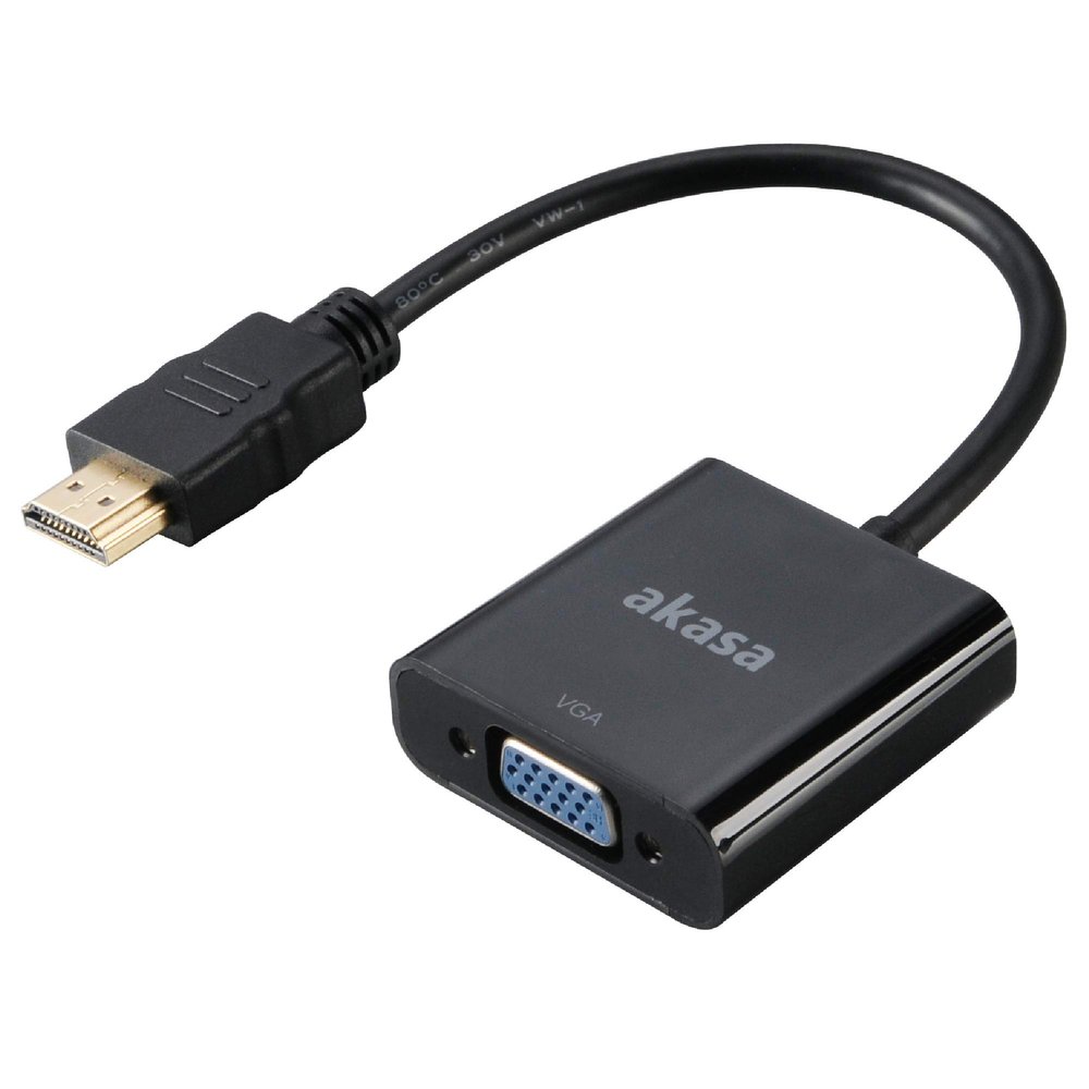 Akasa AK-CBHD15-20BK HDMI to VGA Converter