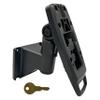 ENS Tailwind Vx805/Vx820 7" Latch and Lock Wall Mount PIN Pad Stand - Adhesive Installation, Black view 1