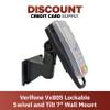 ENS Tailwind Vx805/Vx820 7" Latch and Lock Wall Mount PIN Pad Stand - Adhesive Installation, Black view 2