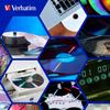 Verbatim CD-R 700 MB - 52x Burning Speed, Blank CDs, Thermally Printable - No ID, DataLifePlus, 100-Pack Spindle view 4
