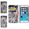 Bcov Case for iPod Touch 7/iPod Touch 6,Bcov White Flowers Wallet Flip Leather Cover Case with Credit Card ID Card Slot Holder Kickstand for iPod Touch 7/6/5 view 1
