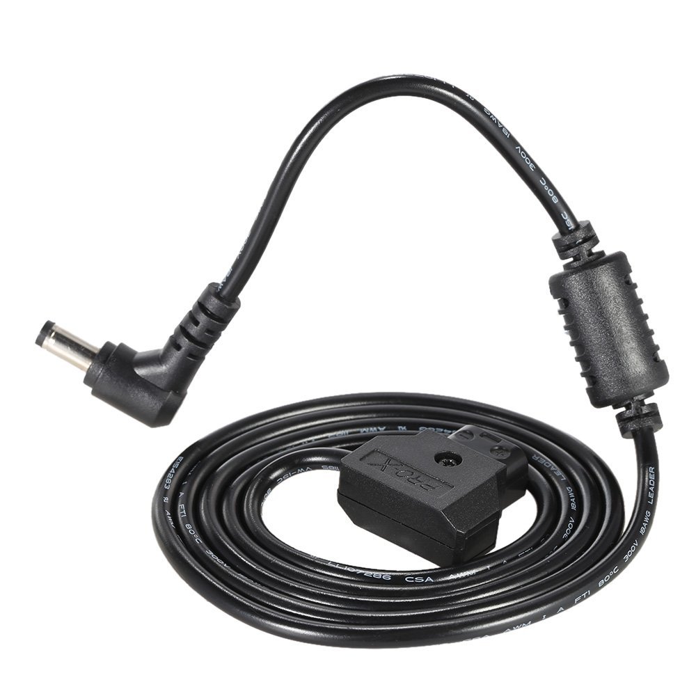 Andoer D-Tap to DC Power Cable for BMCC BMPC DSLR Rig Power Supply, DC 5.5 * 2.5mm