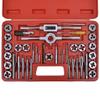 vidaXL Carbon Steel 40-Piece Tap and Die Set with Multiple Sizes, Heat Treated and Tempered Tools for Internal and External Threads, Includes Carrying Case view 2