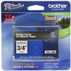 2 Pack Brother Laminated Tape White on Black, 18mm TZe345 view 1