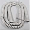 DIY-BizPhones 5-Pack White 25' Ft Long Handset Cord Compatible with AT-T Landline Phone Trimline Princess CL2909 CL4940 Receiver Curly Coil Lot view 1