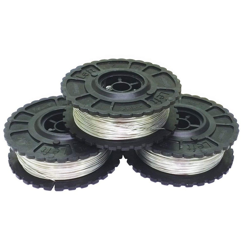 Rebar Tie Wire, 21 ga, Steel, 330 ft, PK50