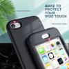 ULAK Compatible with iPod Touch 7/6/5 Case, Heavy Duty High Impact Shockproof Protective Cover for Apple iTouch 5th/6th/7th Generation (Latest Model), Black view 4