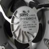 SERVO D1751S24B6CZ-16 24V 1.8A 43.2W 6950 RPM Pressure: 350Pa 172mm x 51mm Circle Aluminum Frame ABB Inverter Cooling Fan view 3