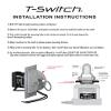 Heavy Duty Toggle Switch 20/15A 125/277V, 2 HP with Waterproof Rubber Boot UL cUL Certified view 3